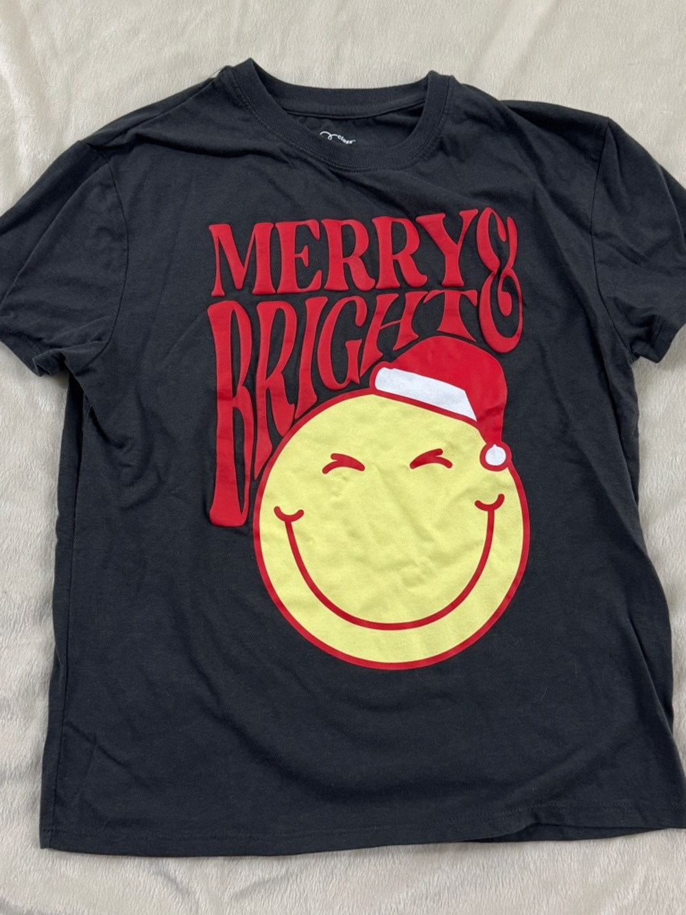 art class Black Tee with White Interior Print